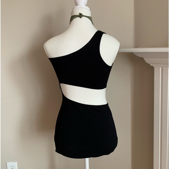 GARAGE Black Cut Out Mini Dress, Size XS - Picture 2 of 5
